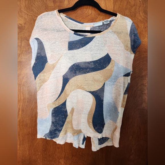Rachel Zoe Cap Sleeve Shirt - Picture 1 of 4
